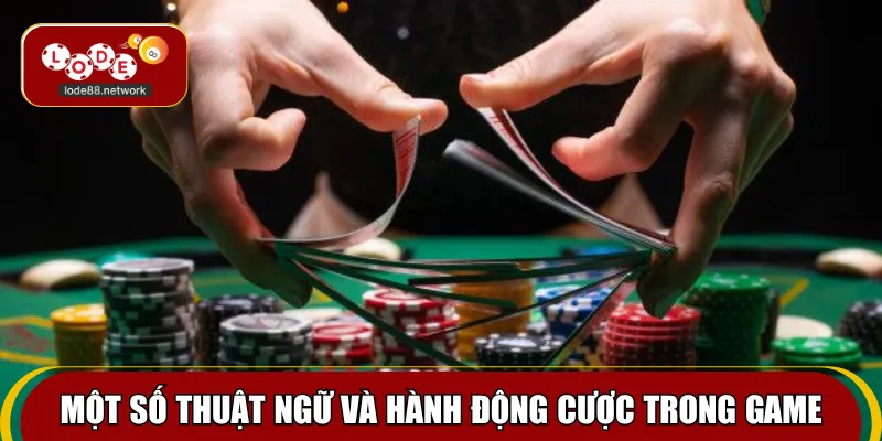 Một số thuật ngữ và hành động cược trong game